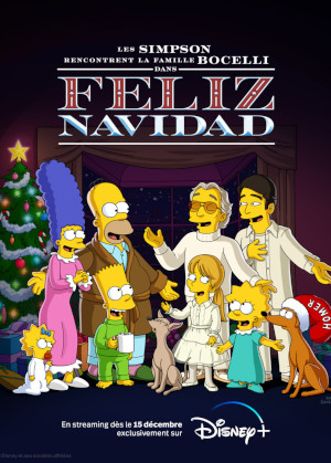 The Simpsons Meet The Bocellis In Feliz Navidad